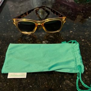 Knockaround Seventy Nines gold frame with brown tortoise